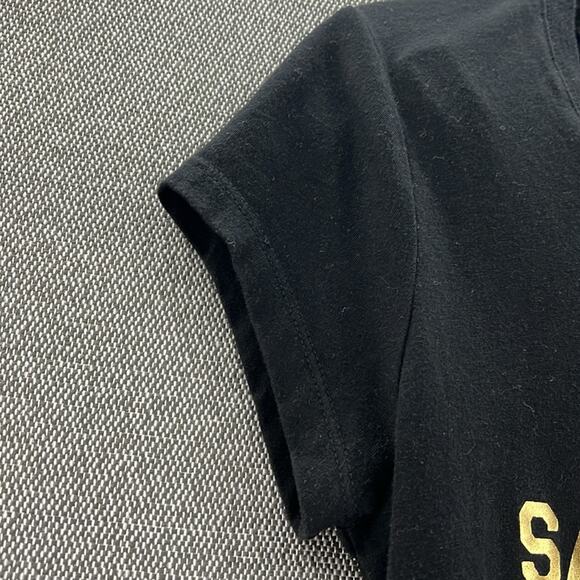 Wound Up “Sarcasm‎ Level:EXPERT” Black Graphic Short Sleeveless Fitted T-Shirt L - Picture 5 of 6